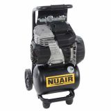 Nuair sil air 244/10 PCM - Elektrischer Kompressor mit Wagen - Motor 1.5 PS - 10 Lt - oilles - leise