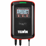 Telwin Doctor Charge 50 - Ladegerät, Erhaltungsladegerät, Elektrospannungsprüfer - Ladespannung 6/12/24V