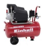 Einhell TC-AC 190/24/8 - Compresor de aire eléctrico con ruedas - Motor 2 HP - 24 l