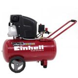 Einhell TE-AC 270/50/10 - Compresor de aire eléctrico con ruedas - Motor 2.5 HP - 50 l aire comprimido