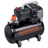 Black & Decker BD195 12 NK - Compresor de aire eléctrico compacto portátil - 1.5 HP - 10 bar