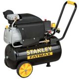 Stanley Fatmax D211/8/24s - Compresor eléctrico con ruedas - Motor 2 HP - 24 l - aire comprimido
