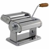 Máquina para hacer pasta BEPER 90.345 con manivela - para extender y cortar la pasta