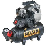 Nuair FU 227/8/6E - Compresor de aire eléctrico compacto portátil - Motor 2 HP - 6 l