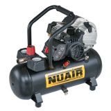 Nuair Fu 227/10/12 - Compresor de aire eléctrico compacto portátil - Motor 2 HP - 12 l