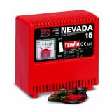 Telwin Nevada 15 - Cargador de batería - batería WET tensión 12/24 V - portátil, monofásico