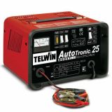 Telwin Autotronic 25 Boost - Cargador de batería de coche y mantenedor - batería de plomo 12/24V
