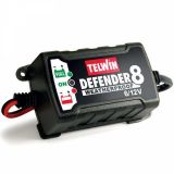 Telwin Defender 8 - argador de batería y mantenedor inteligente - batería de plomo 6/12V