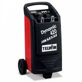 Telwin Dynamic 420 Start - Cargador de batería de coche y arrancador - batería WET/START-STOP 12/24V