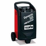 Telwin Dynamic 520 Start - Cargador de batería para coche y arrancador - baterías WET/START-STOP 12/24V