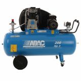 Abac A49B 200 CM3 - Compresor aire monofásico de correa - 200 l aire comprimido