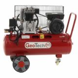 GeoTech-Pro BACP50 - Compresor de aire eléctrico de correa -10-3 motor 3 HP - 50 litros - 10 bar
