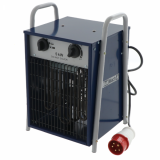 Generador de aire caliente trifásico con ventilador BullMach BM-EFH 5H - 5 kW