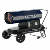 Generador de aire caliente diésel BullMach BM-DDH 30 - de combustión directa - de ruedas - 30 kW