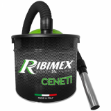Ribimex Ceneti - Aspirador de cenizas pequeño de bidón - 15L