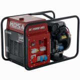 MOSA GE 13000 HBS - Generador de corriente a gasolina 10.4 kW - Continua 9 kW Trifásica