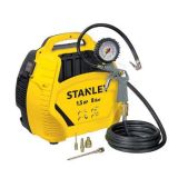 Stanley Air Kit - Compresor de aire eléctrico compacto portátil - motor 1.5 HP - 8 bar