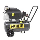 Nuair FC2/24 S - Compresor eléctrico con ruedas - motor 2 HP - 24 l - aire comprimido