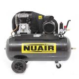 Nuair B2800B/100 CM3 - Compressor de aire eléctrico de correa - motor 3 HP - 100 l