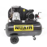 Nuair B3800B/100 CM3 - Compresor de aire eléctrico de correa - motor 3 HP - 100 l