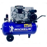 Michelin MB 50 MC - Compresor de aire eléctrico de correa - Motor 2 HP - 50 l