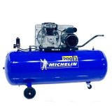 Michelin MB 200 3B - Compresor de aire eléctrico de correa - Motor 3 HP - 200 l