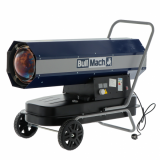 BullMach BM-DDH 60 - Générateur d'air chaud diesel - à combustion directe - sur chariot  - 60kW