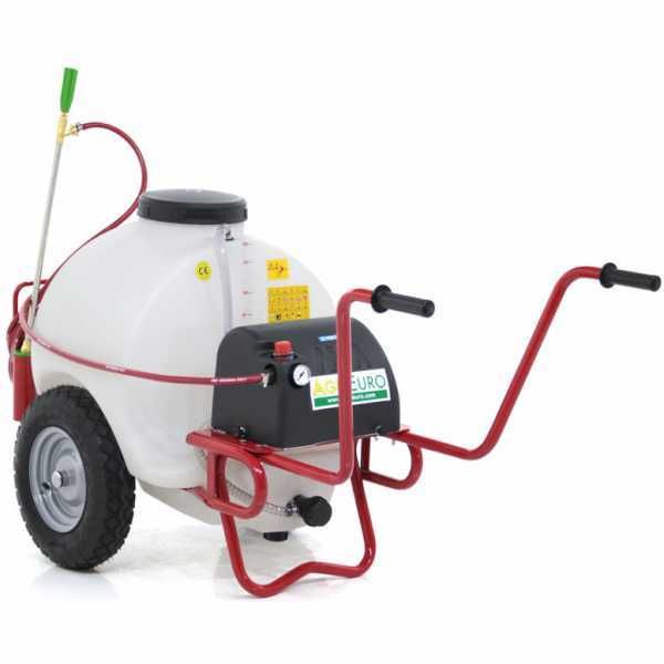 Pompa irroratrice elettrica carrellata M2001112 - A batteria 12V - 120L PRO
