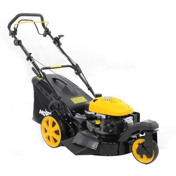 Benzinrasenmäher Mowox PM 4645 S Trike, vorderes Drehrad und Radantrieb