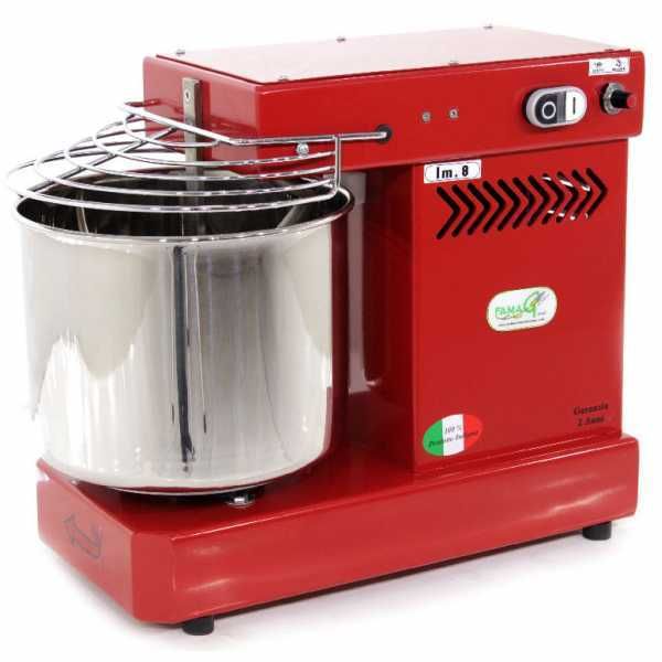 Famag IM 8/230 10 Velocità Rosso - Impastatrice a spirale 8 Kg