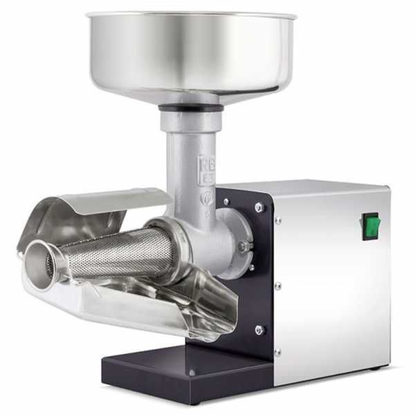 Reber 10900N - Passapomodoro multi-attrezzo - Motore a risparmio energetico da 250W