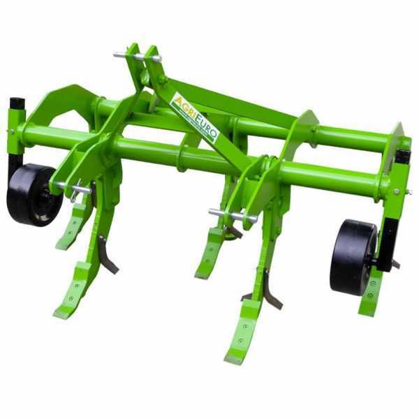 Décompacteur agricole sur tracteur AgriEuro serie 170 Standard à 5 dents - avec roues en acier