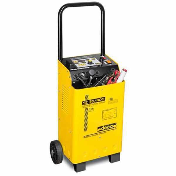 Deca SC 30/400 - Ladegerät, Startlader 12-24V mit Mikronprozessor - 230V, fahrbar