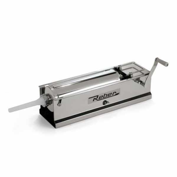 Reber 8961 N INOX - Insaccatrice manuale per salumi 8 Kg - 2 Velocità