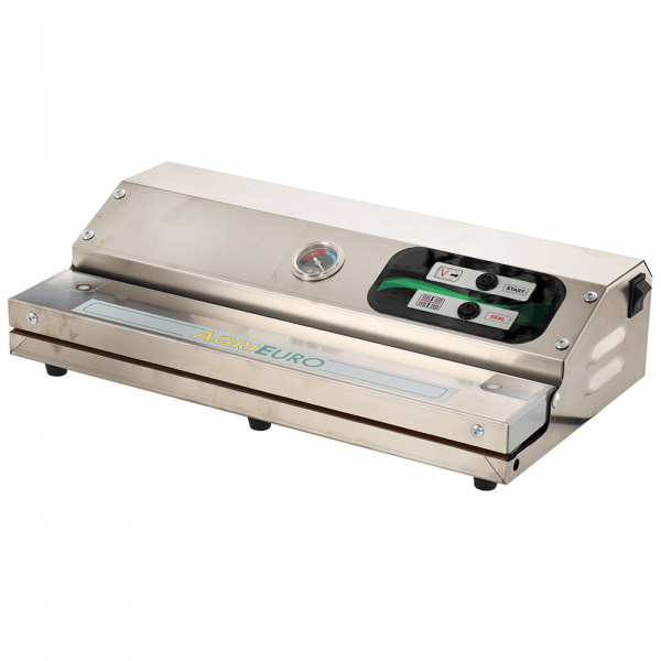 Macchina sottovuoto MINI Euro 360 INOX + vuotometro - Barra saldante 37cm