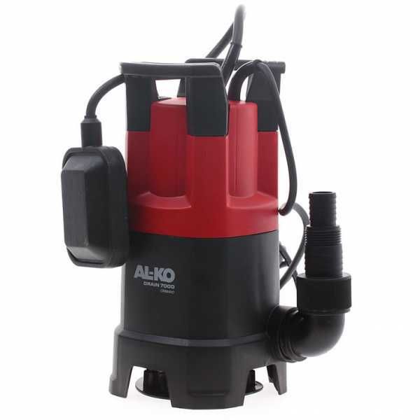 Elektrische Tauchpumpe für Schmutzwasser AL-KO DRAIN 7000 Classic 350W - Anschluss 38-25