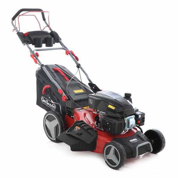 Rasenmäher mit Radantrieb Geotech PRO S53-225 BMSGW - 224ccm - 4in1 - mit Messer 53cm