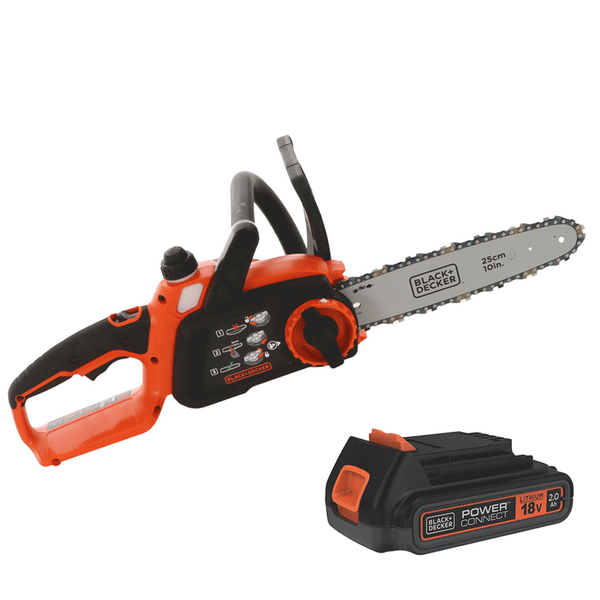 Electrosierra Black & Decker GKC1825L20-QW, cuchilla de 25 cm - batería de litio 18V 2Ah