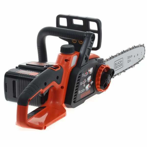 Electrosierra Black & Decker GKC3630L20-QW, espada 30 cm - batería de litio 36V 2Ah