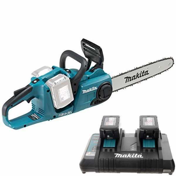 Electrosierra de batería Makita DUC353Z - 2 baterías de 5Ah 18V y cargador incluidos