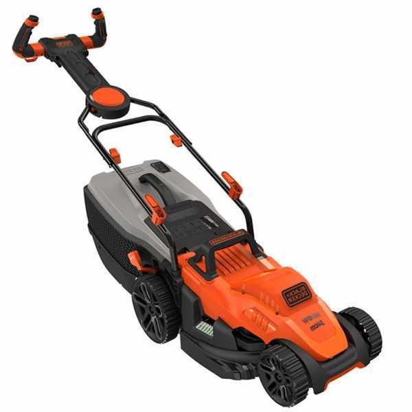 Tondeuse à gazon électrique Black & Decker BEMW461ES-QS - largeur de lame 34 cm puissance max 1400W