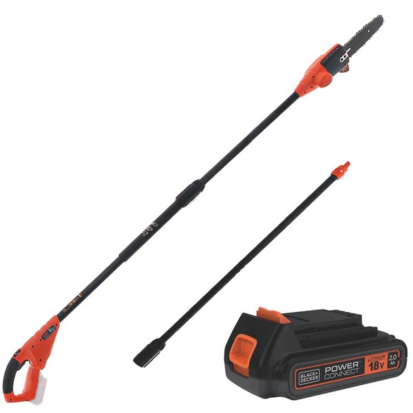 Black & Decker GPC1820L20-QW - Akku Hochentaster auf Verlängerungstange 18V - Akku 2 Ah