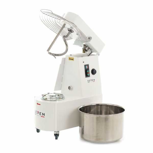 Seven Italy GHR 20 - Impastatrice a spirale - 400V - Con ruote e timer