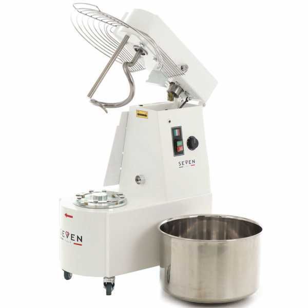 Seven Italy GHR 30 - Impastatrice a spirale - 230V - Con ruote e timer