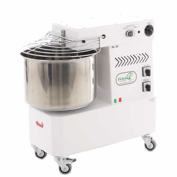 Famag IM 20/400 New 2 Velocità - Impastatrice a spirale 18 Kg trifase