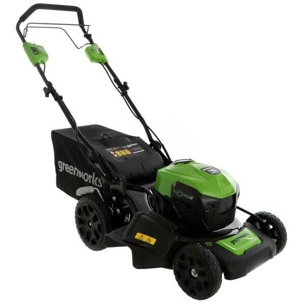 Akku-Rasenmäher Greenworks GD40LM46SPK4 40V - SOLO - Ohne Akku und Ladegerät