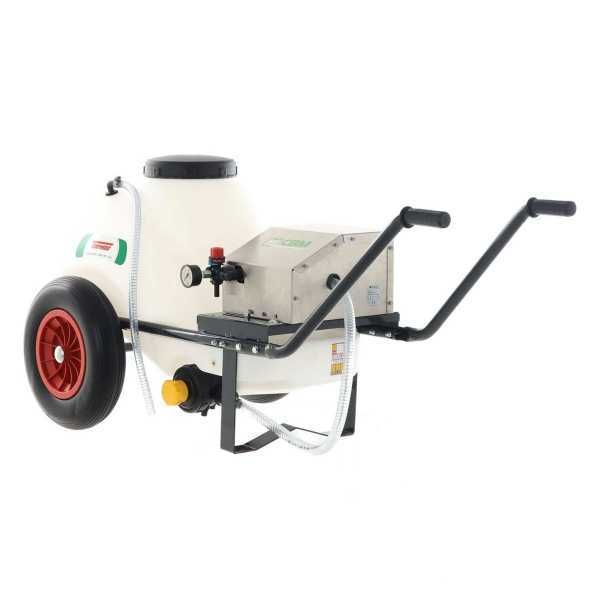 Kit Akku-Sprühpumpenmodul Comet CBM 1200 HP und Wagen mit 80 l Tank
