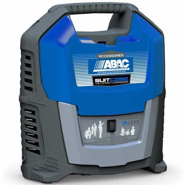 Abac Suitcase - Compresor de aire eléctrico portátil - 0 - Motor 1,5HP sin aceite