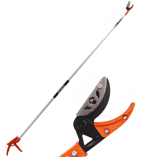GeoTech FP-180 - Coupe-branches sur perche fixe avec système coupe-maintien