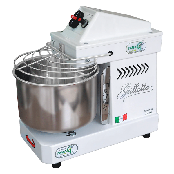 Famag Grilletta IM 5-10V-HH - Spiralkneter - 5 kg - 10 Geschwindigkeiten - hohe Hydratation